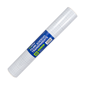 Filme Adesivo Go Office Transparente 45cmx25m 40MCA