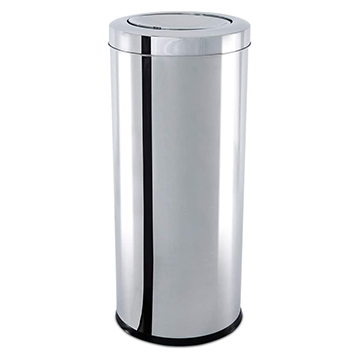 Lixeira Inox Brinox Basculante 40,5L