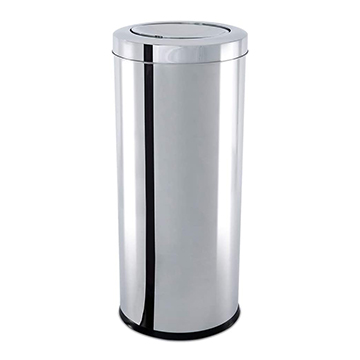 Lixeira Inox Brinox Basculante 28,1L