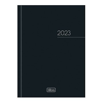 Agenda 2023 Tilibra Pepper Costurada Preta