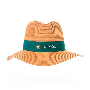 Chapéu Cresol em Fibra Natural Masculino PCT 10UN