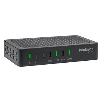 Adaptador IP Intelbras 4060200 ATA 200 10/100Mbps