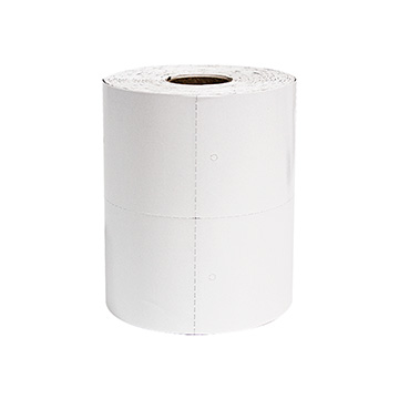 Etiqueta Cartão TAG 2 Colunas com Tarja 50X62mm