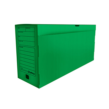 Arquivo Morto Go Office 392x185x300mm Verde 10UN