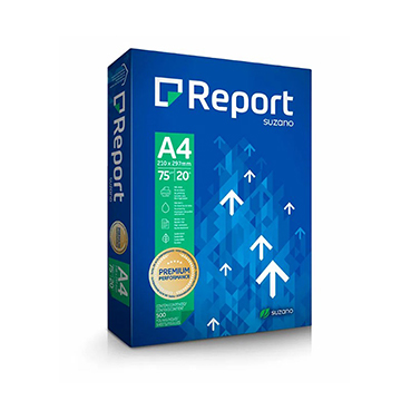 Papel Report A4 75g PCT 500fls