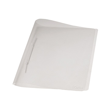Pasta Grampo Go Office Trilho Cristal PCT 10UN