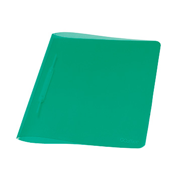 Pasta Grampo Go Office Trilho Verde PCT 10UN