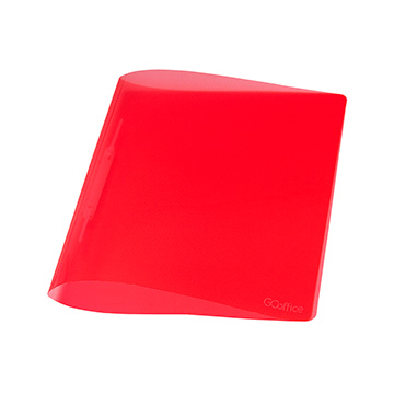 Pasta Grampo Go Office Trilho Vermelho PCT 10UN