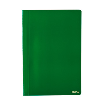 Pasta Grampo Go Office Cartão Trilho Verde