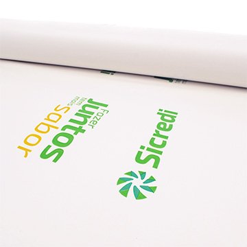 Bobina de Mesa Sicredi Papel Branco 70g 60m