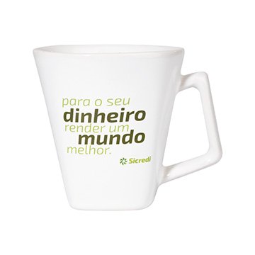 Caneca Mini Quartier 220 ml Sicredi Cx 12Un