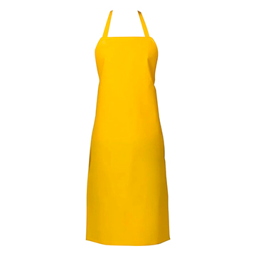 Avental PVC Forrado Brascamp 1,20 x 0,65cm Amarelo