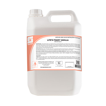 Sabonete Espuma Spartan Vanilla 5L