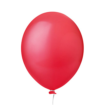 Balão de Látex 8 Vermelho PCT 50UN