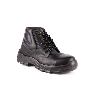 Botina Bracol 4045BALB1702EL Preta Cadarco Bico Composite 42