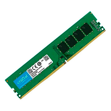 Memória RAM 8GB Crucial CB8GU3200 DDR4 3200MHZ