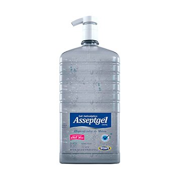Álcool Gel Asseptgel Anti séptico 1,7Kg