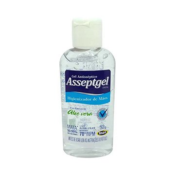 Álcool Gel Asseptgel Anti séptico 52gr