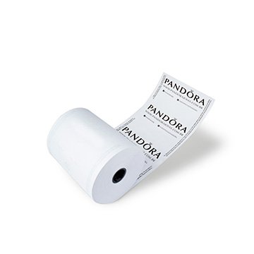 Bobina PDV Branca Pandora 48g 80x40m CX 30UN