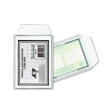 Porta Documento ACP P-7 C/Aba 75X105mm 100UN
