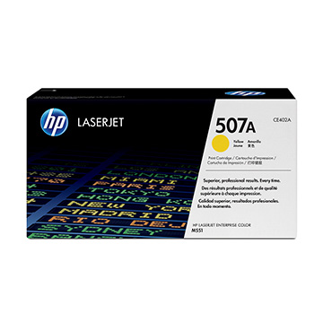 Toner HP CE402YZ 507A 7.800 Amarelo Sim