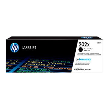 Toner Original 202X CF500X Preto | HP