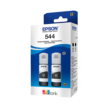 Cartucho de Tinta Original Epson Ecotank T544120 Preto c/2UN