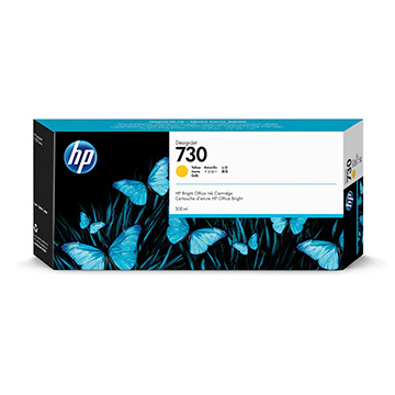 Cartucho HP P2V70A Amarelo 300ML 730