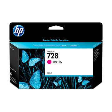 Cartucho HP F9J66A Magenta 130 ML 728
