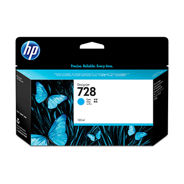 Cartucho HP F9J67A Azul 130ML 728