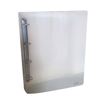 Fichário A4 ACP 4 Argolas Cristal