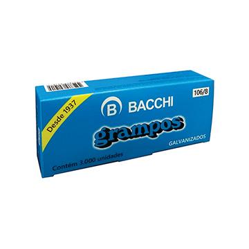 Grampo Galvanizado Bacchi CX 300UN