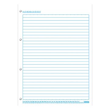 Bloco Refil Fichário Brimpress Univer. 4 Furos Branco 96fls