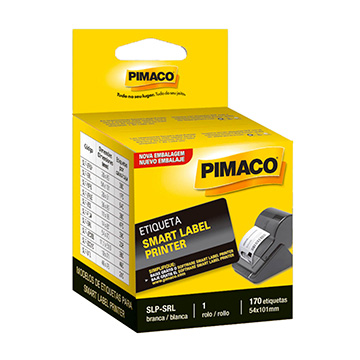 Etiqueta Térmica Pimaco SLP SRL 54mmx101mm RL 170UN