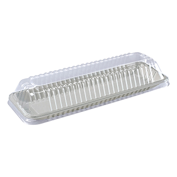 Embalagem Plástica Bolo Fatia 0,40Kg G63M CX 100UN
