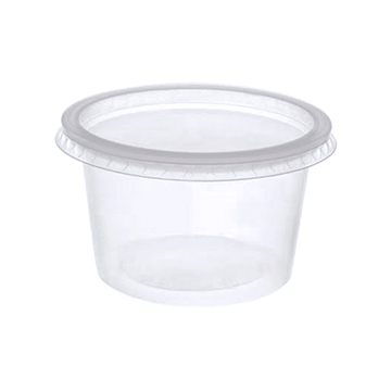 Pote Plástico Redondo 200ml G710/200 CX 500UN