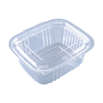 Pote Plástico Retangular 1000ml GA94 CX 200UN