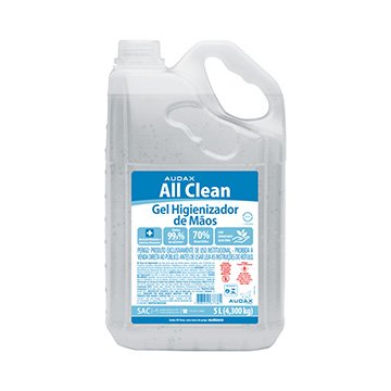 Álcool Gel 70° 4,3 Kg | Audax
