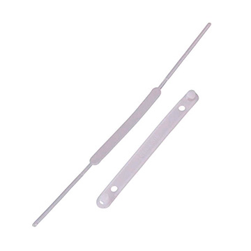Grampo Trilho Bacchi Normal Branco PCT 50UN