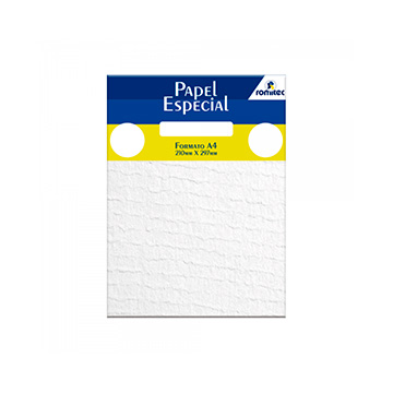 Papel Vergê A4 120g Branco PCT 50fls