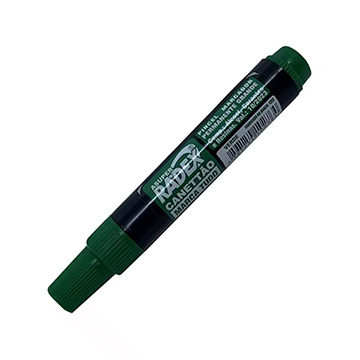 Pincel Marcador Perm. Atômico Verde Radex
