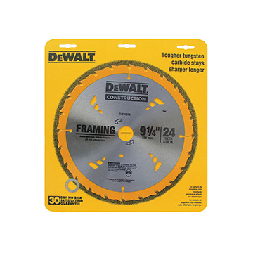 Lâmina Serra Circular Dewalt  9 1/4 24D