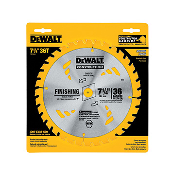 Lâmina Serra Circular Dewalt Madeira Laminados 7 1/4 36D