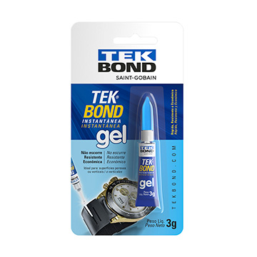 Cola Instantânea gel Tekbond 3g