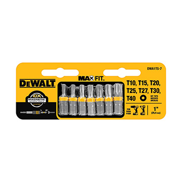 Jogo Torx Stanley Max Fit  1 7PÇS