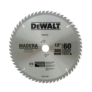 Lâmina Serra Esquadria Dewalt Madeira 12 60D