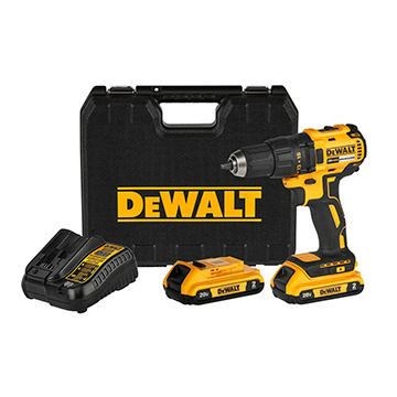 Parafusadeira Furadeira Dewalt 1/2 20V 2 Bat 2.0Ah Bivolt