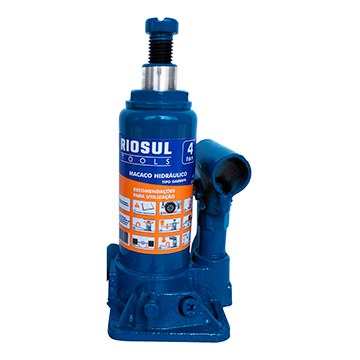 Macaco Hidráulico Garrafa RioSulTools R070002 4Ton