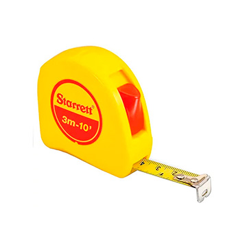 Trena de Aço Starrett 3M mm/pol