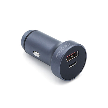 Carregador Veicular Geonav USB-A USB-C CH38PDQC Preto